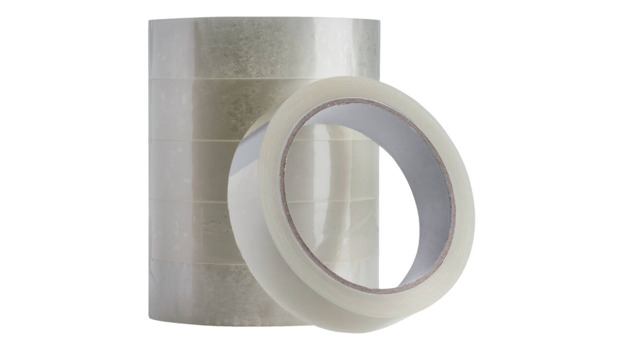 Plakband Quantore 25mmx66m transparant