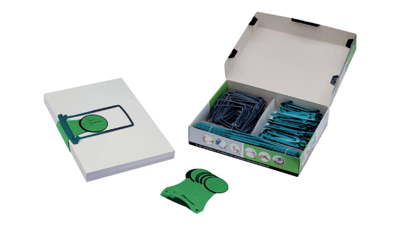 Archiefkit Djois petrol 100 stuks