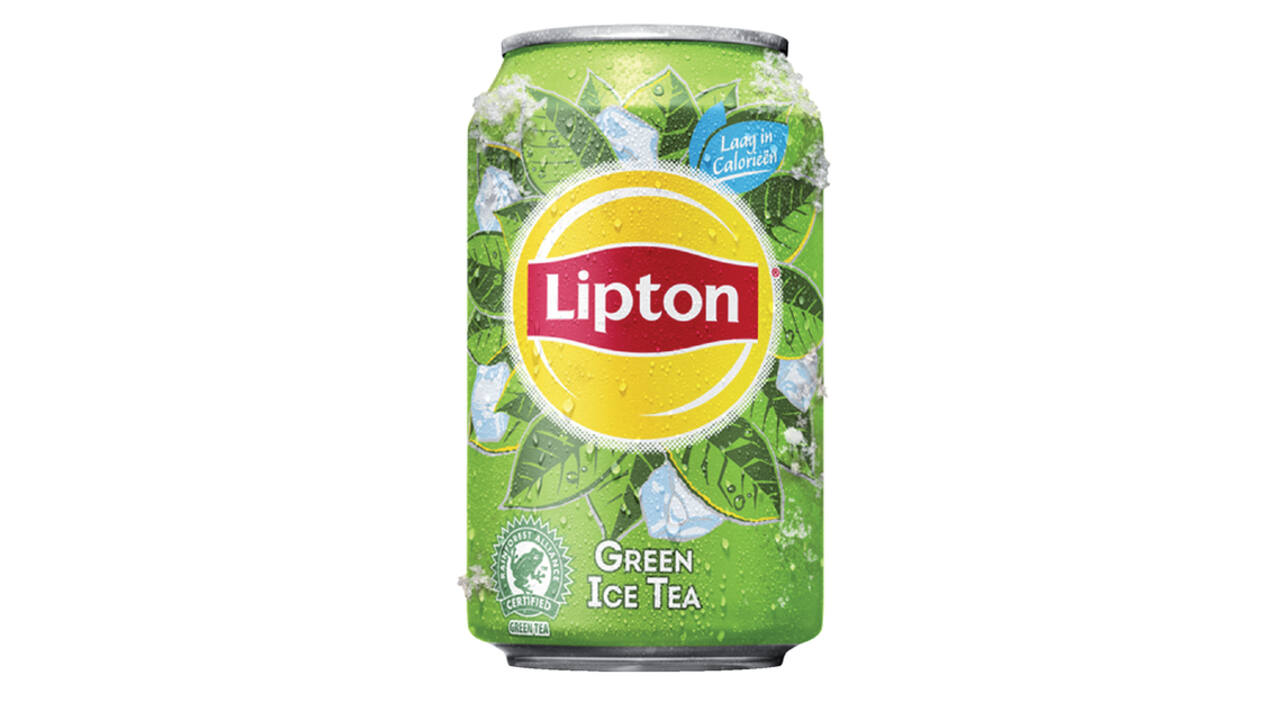 Frisdrank Lipton Ice Tea green blik 330ml
