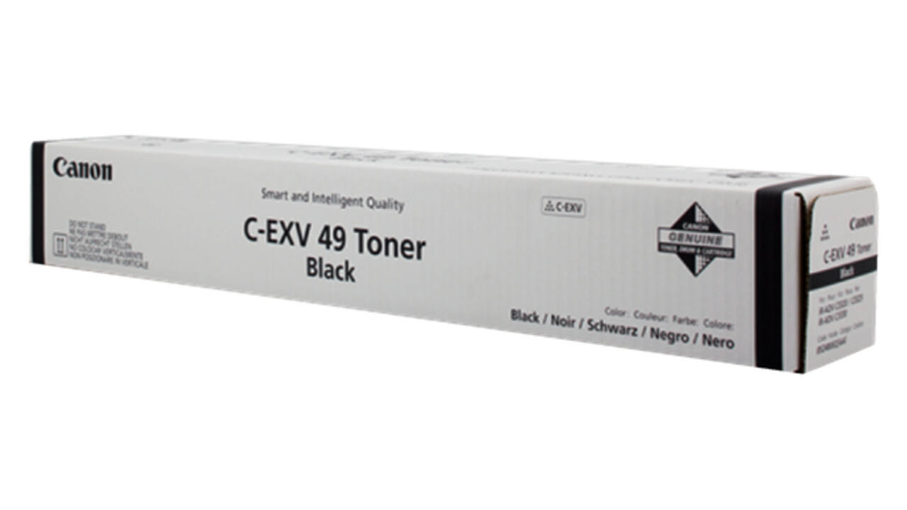 Tonercartridge Canon C-EXV 49 zwart