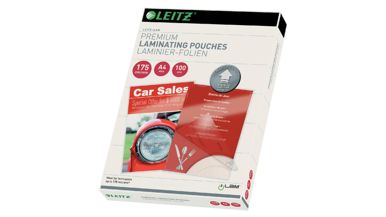 Lamineerhoes Leitz iLAM A4 2x175micron 100 stuks