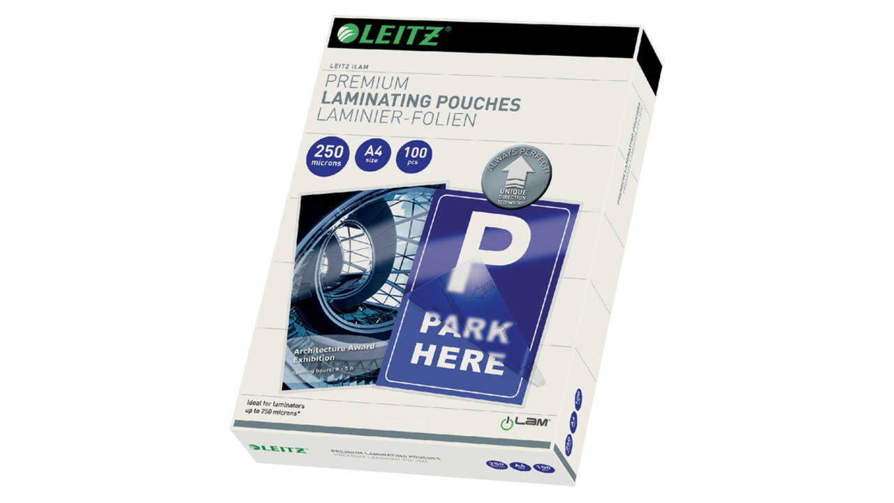 Lamineerhoes Leitz iLAM A4 2x250micron 100 stuks