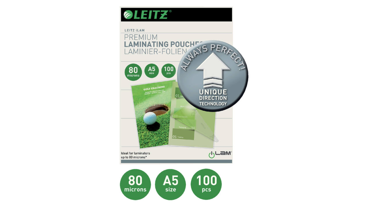 Lamineerhoes Leitz iLAM A5 2x80micron 100 stuks