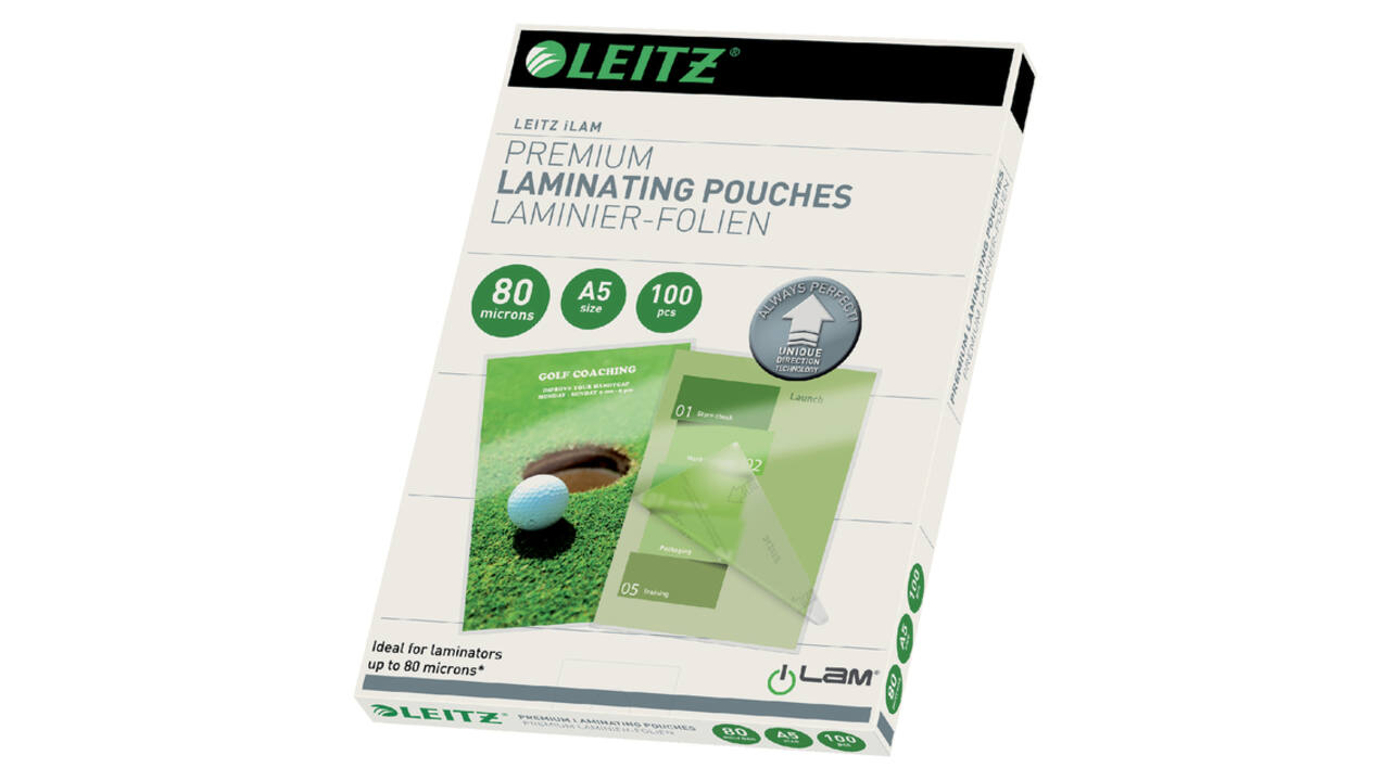 Lamineerhoes Leitz iLAM A5 2x80micron 100 stuks
