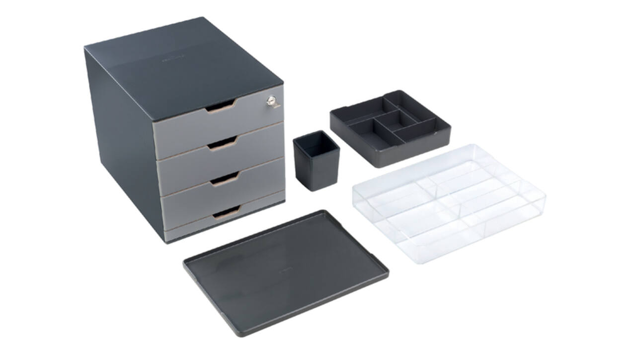 Coffee Point Box Durable 3385-58 antraciet-lichtgrijs