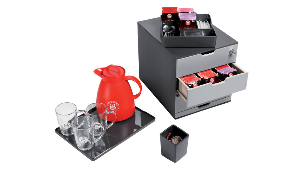 Coffee Point Box Durable 3385-58 antraciet-lichtgrijs