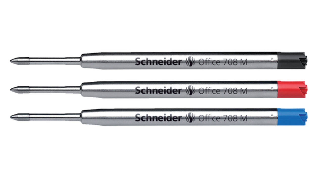 Balpenvulling Schneider 7083 Jumbo tbv Parker medium blauw