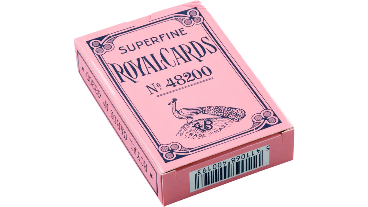 Speelkaarten hondjeskaarten geplastificeerd blauw of roze