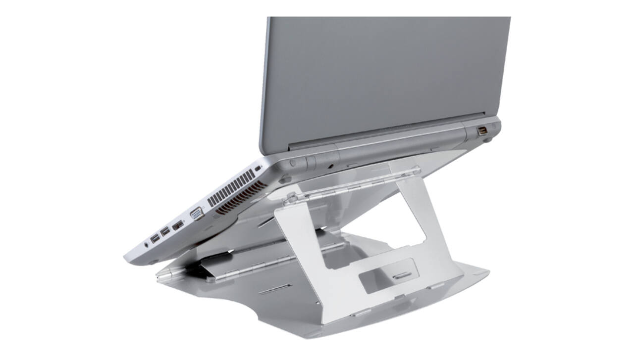 Laptopstandaard Quantore verstelbaar aluminium
