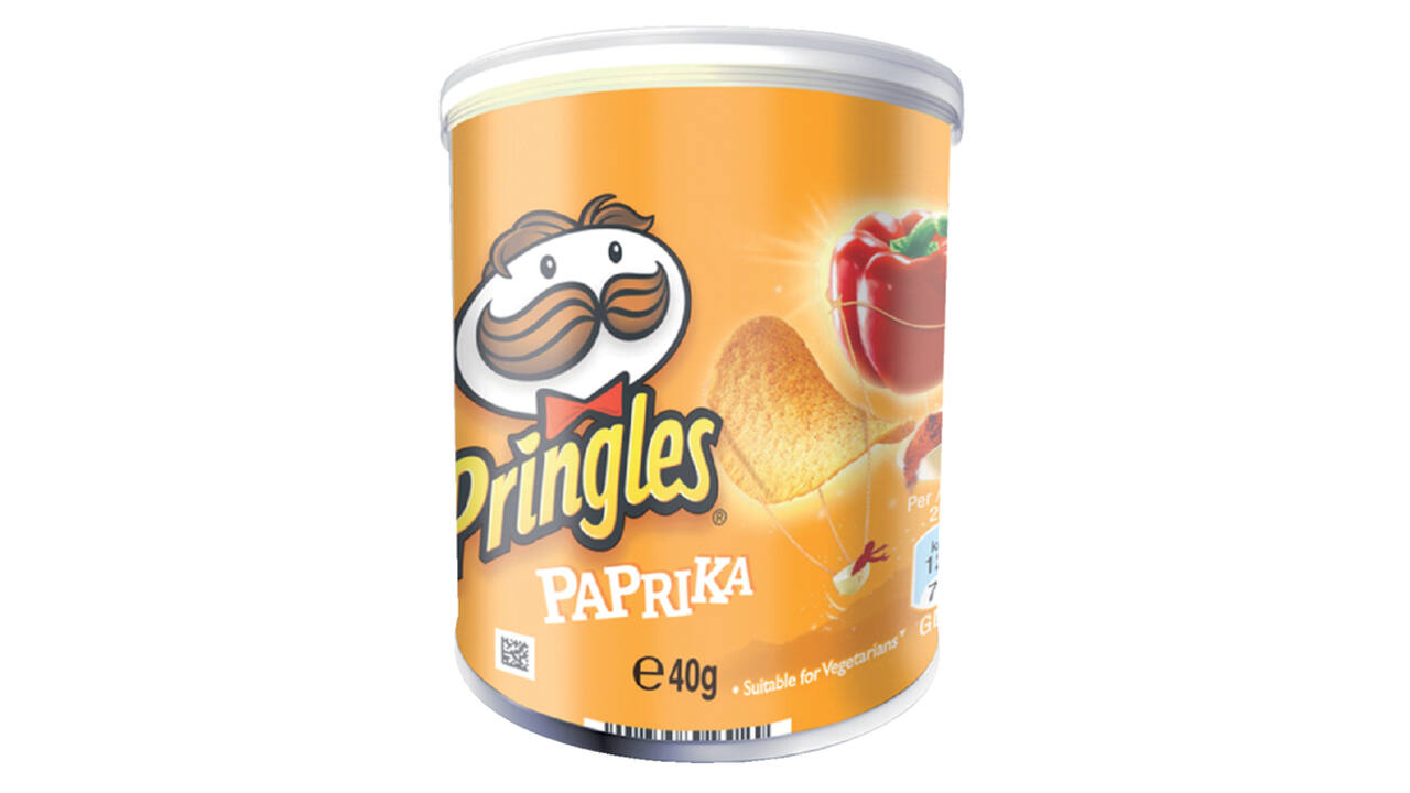 Chips pringles paprika 40 gram