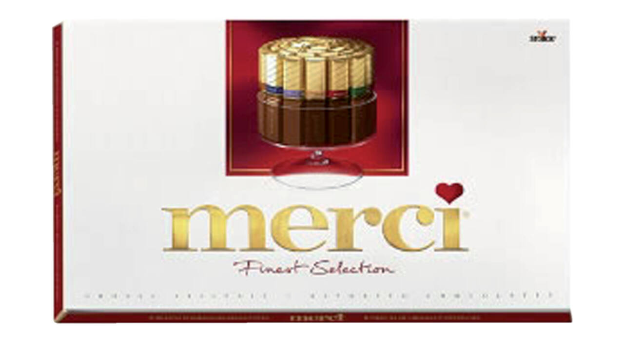 Chocolade Merci finest selection 400gr