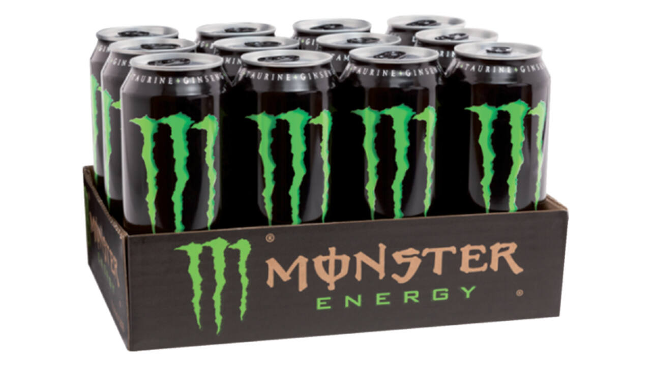 Energiedrank Monster blik 500ml