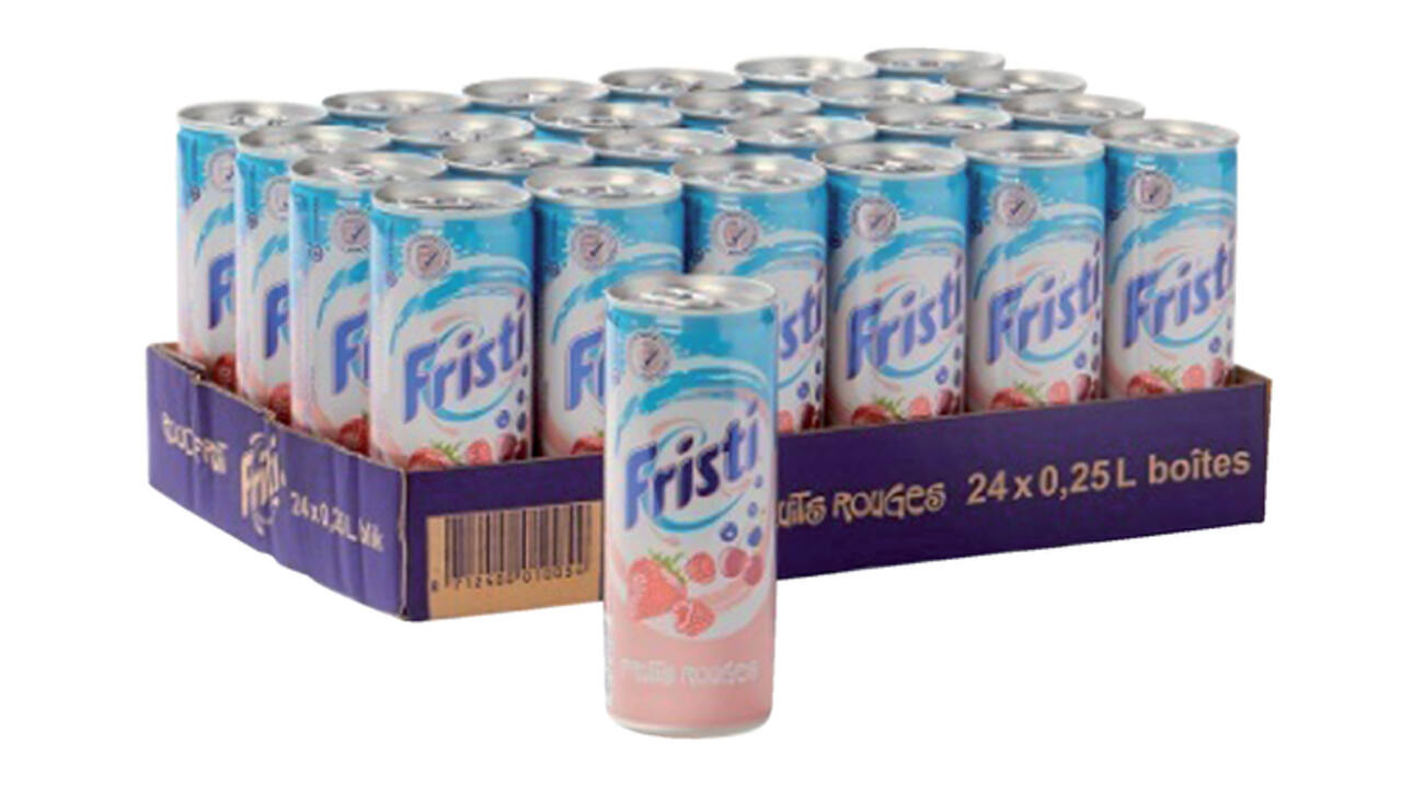 Frisdrank Fristi blik 250ml