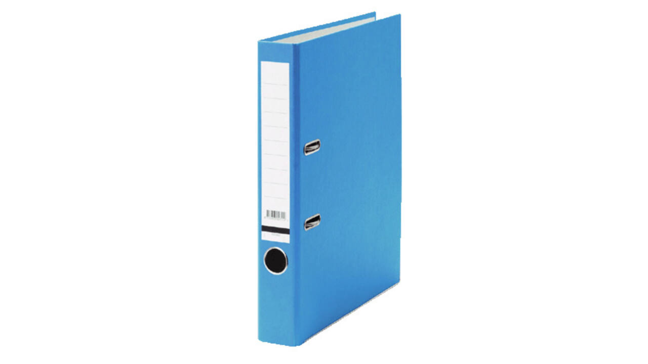 Ordner Qbasic A4 50mm karton blauw
