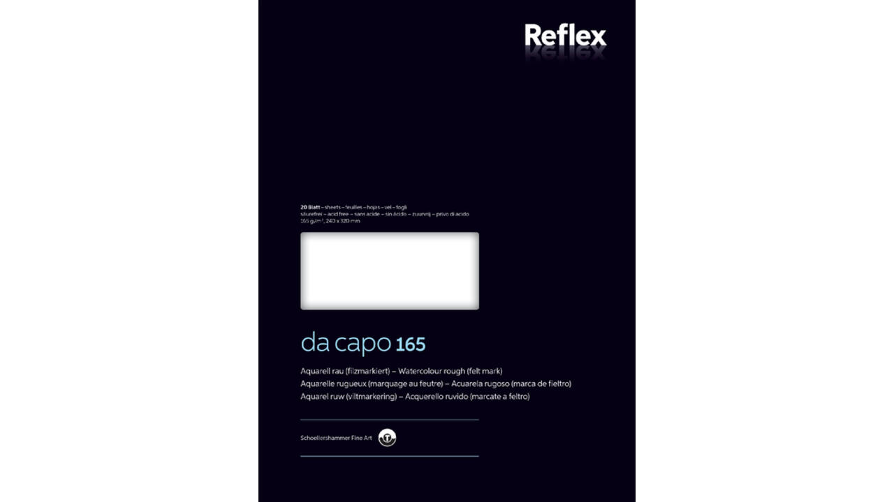 Aquarelblok Dacapo VF5004231 240x320mm 165gr 20 vel