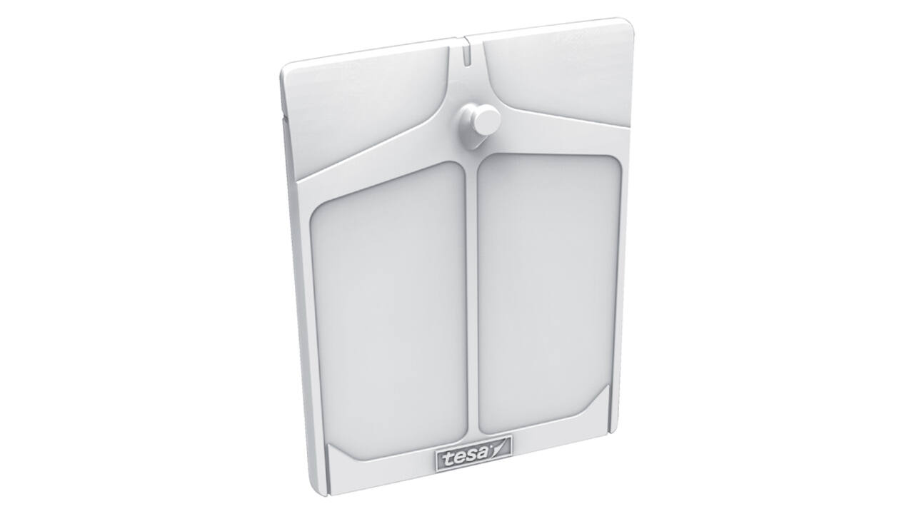Klevende spijker tesa® behang en pleisterwerk 2kg wit 2 stuks