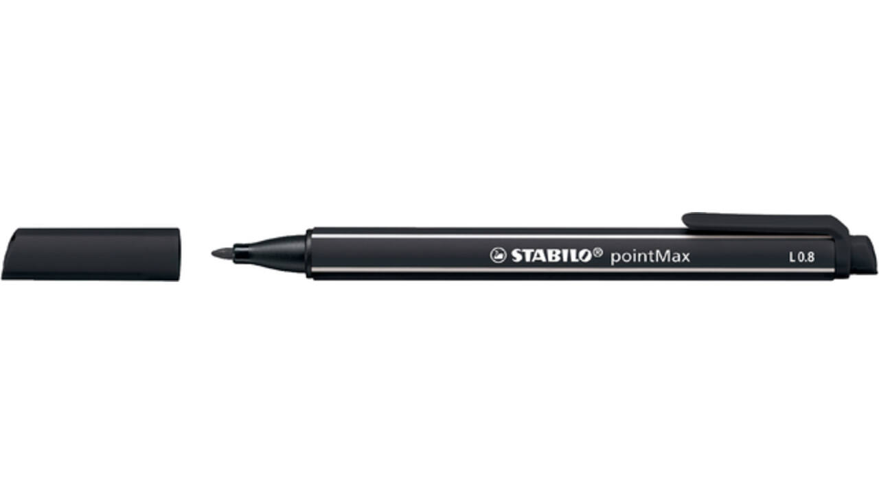 Viltstift STABILO pointMax 488/46 zwart