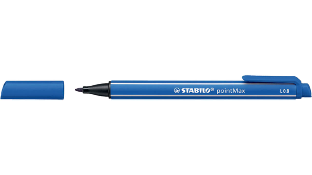 Viltstift STABILO pointMax 488/32 ultramarijn