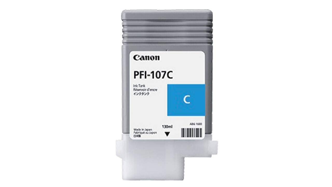 Inktcartridge Canon PFI-107 blauw