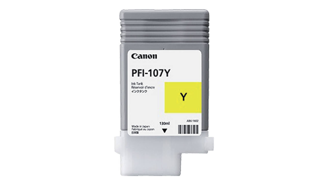 Inktcartridge Canon PFI-107 geel