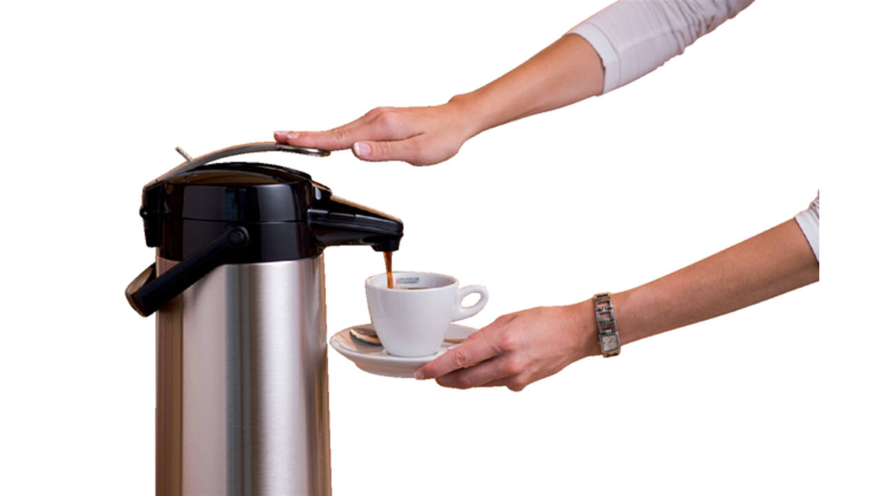 Thermoskan Bravilor Airpot 2.2 liter dubbelwandig RVS