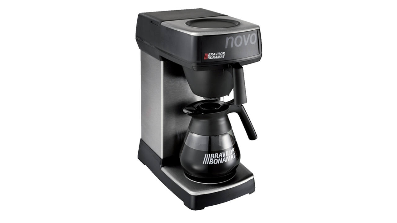 Koffiezetapparaat Bravilor Novo inclusief glazen kan