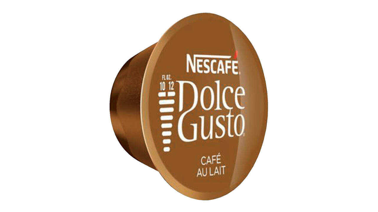 Koffiecups Dolce Gusto cafe au lait 16 stuks