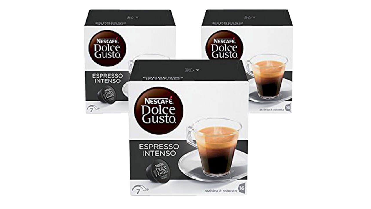 Koffiecups Dolce Gusto espresso intenso 16 stuks