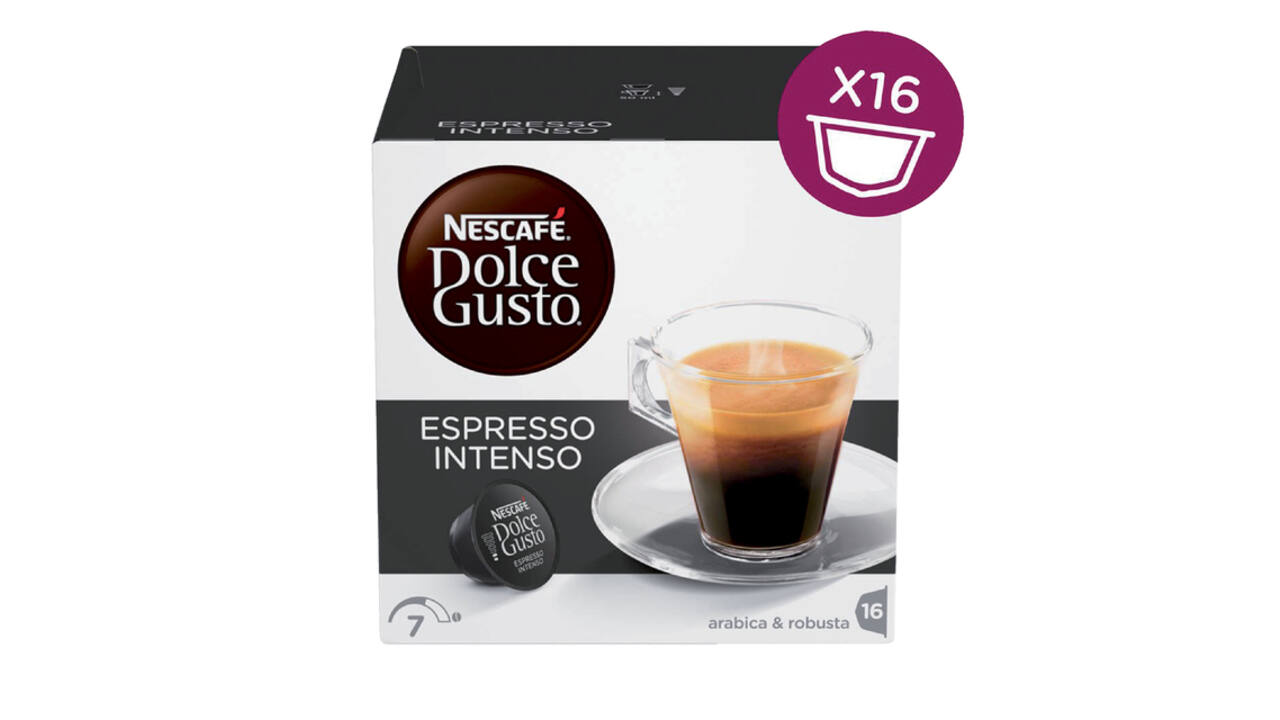 Koffiecups Dolce Gusto espresso intenso 16 stuks