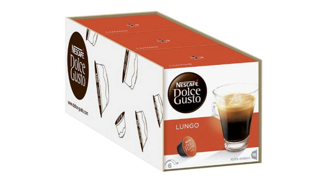 Koffiecups Dolce Gusto lungo 16 stuks