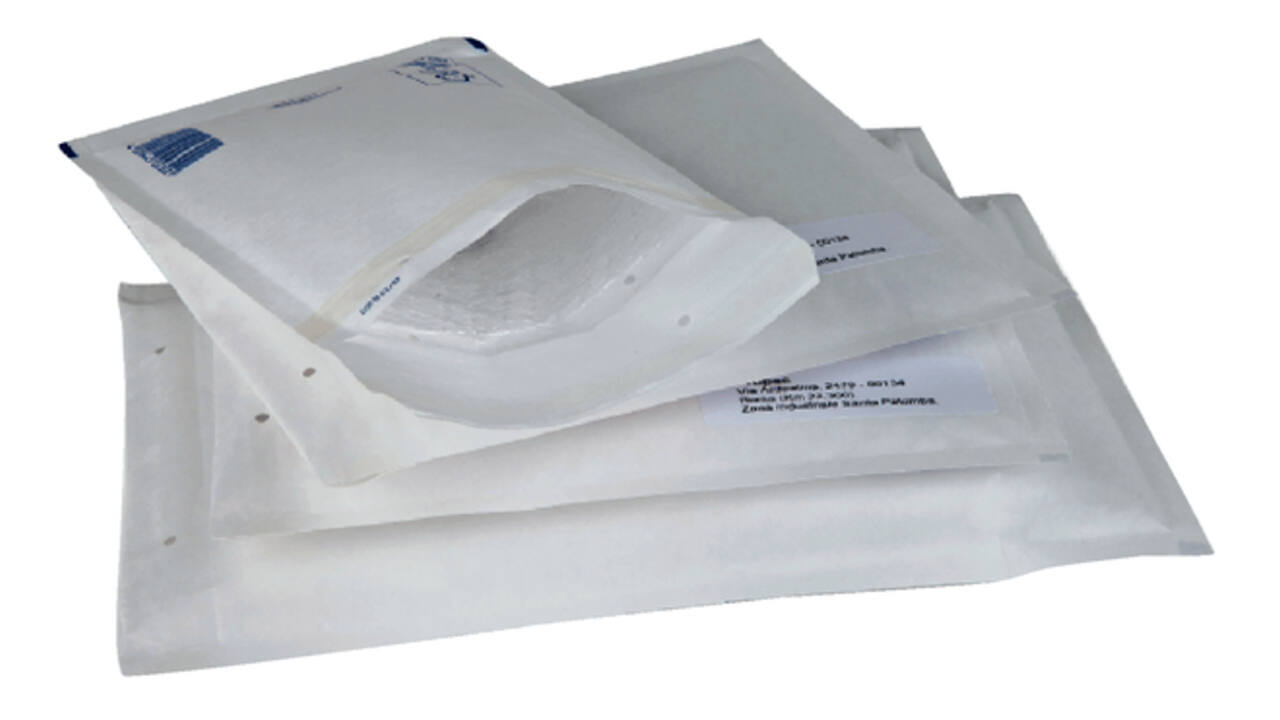 Envelop Quantore luchtkussen nr11 120x175mm wit 200 stuks