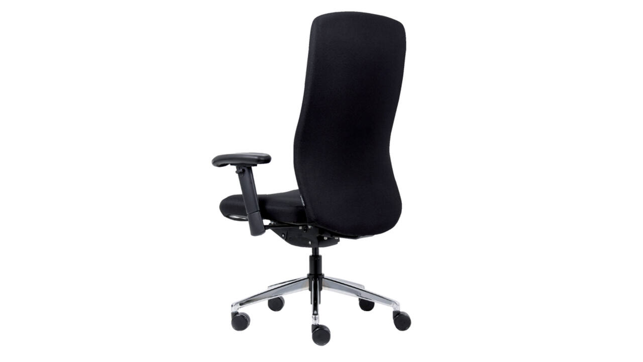 Bureaustoel Euroseats Heavy Duty zwart