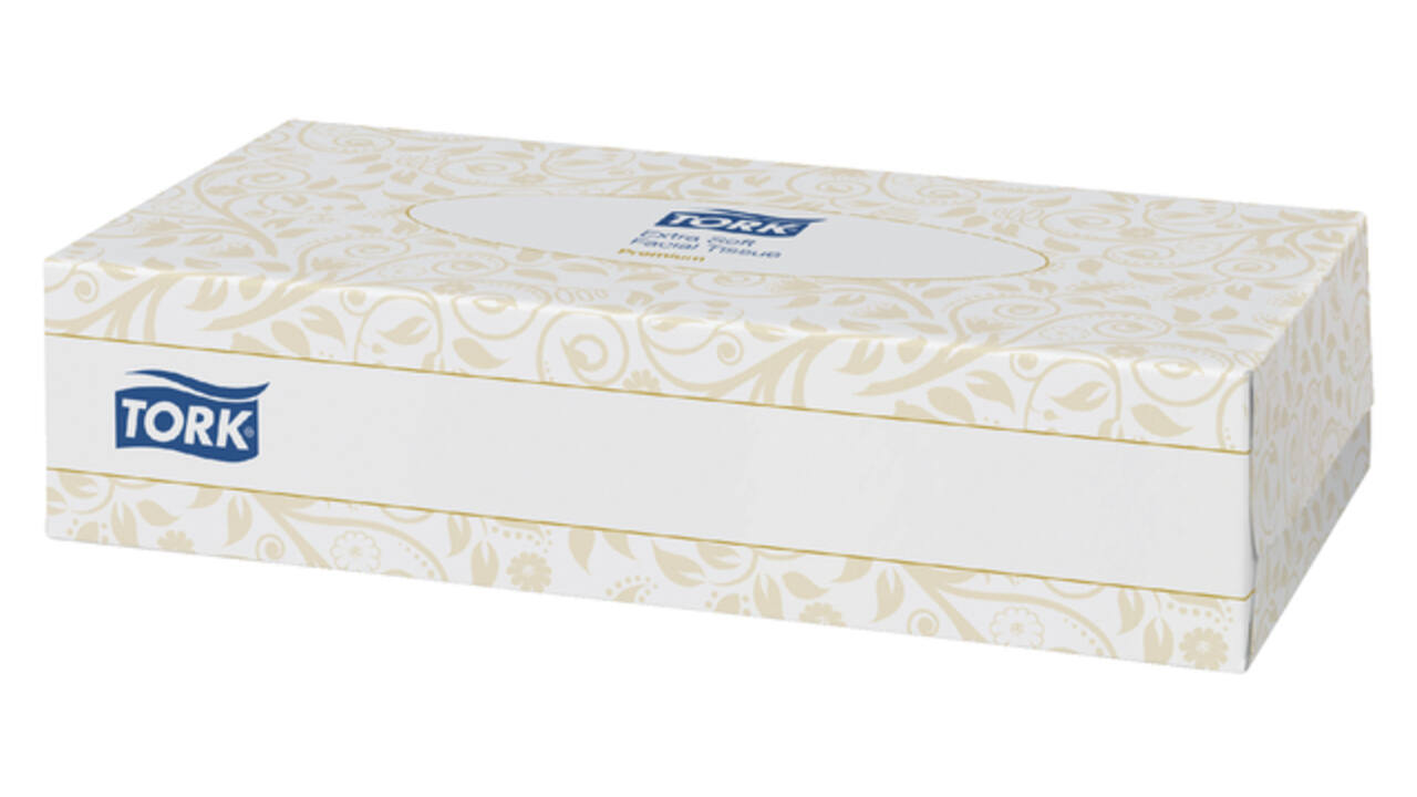 Facial tissues Tork F1 Premium 2-laags 100 vel wit 140280