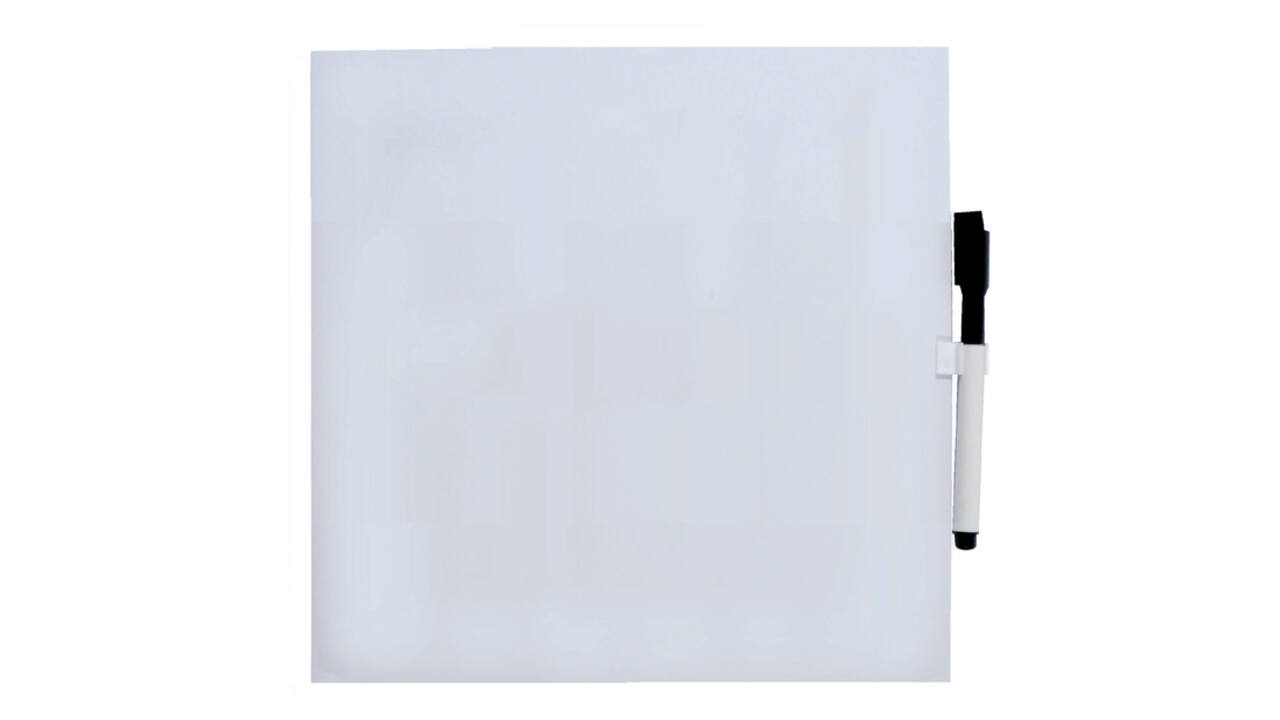 Whiteboard Desq 35x35cm magnetisch
