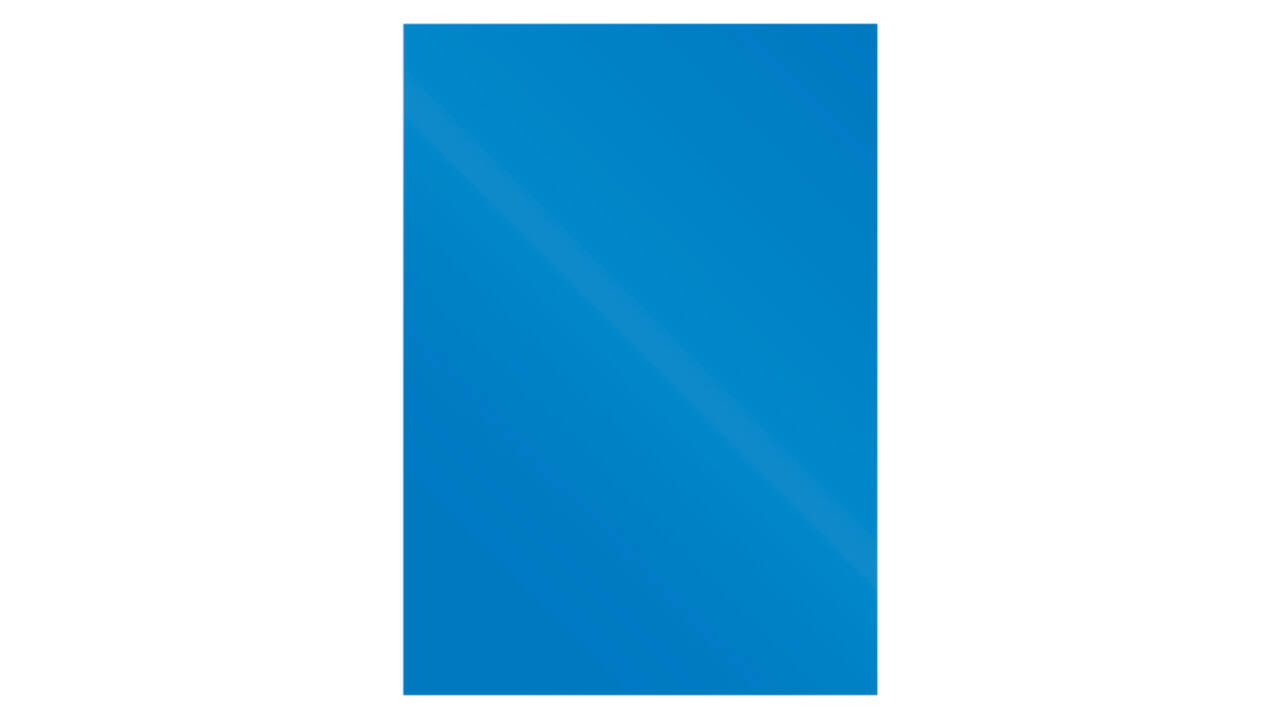 Voorblad Fellowes A4 Chromolux 250gr blauw 100 stuks