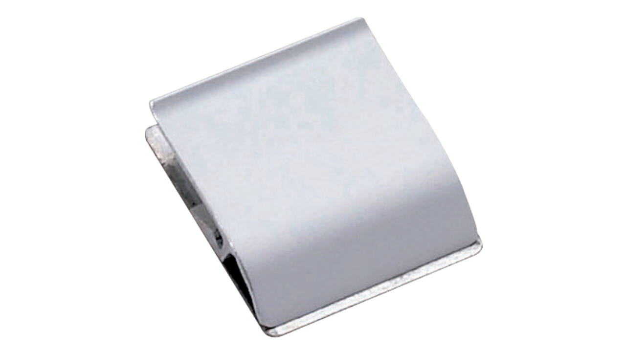 Klemlijst MAUL 35x40mm aluminium zelfklevend