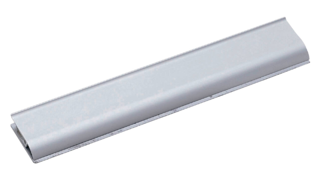 Klemlijst MAUL 218x40mm aluminium zelfklevend