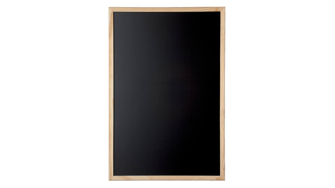 Krijtbord MAUL antraciet 30x40cm onbewerkt houten frame
