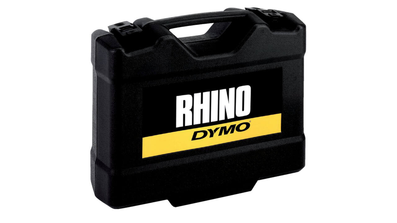 Labelprinter Dymo Rhino 5200 industrieel abc 19mm geel in koffer