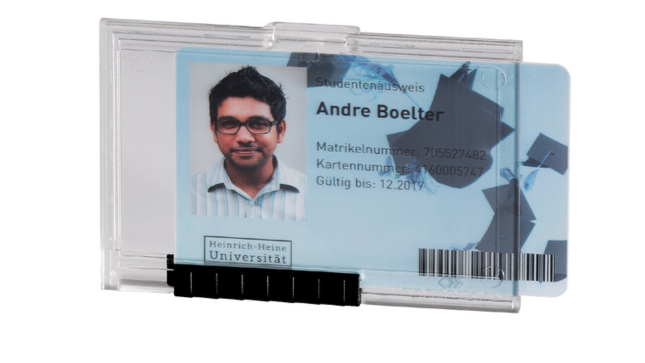 Badge Durable 8922 Pushbox mono 10 stuks