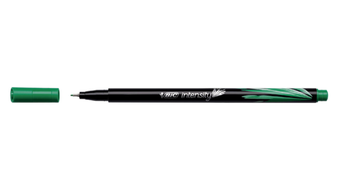 Fineliner Bic Intensity fijn groen