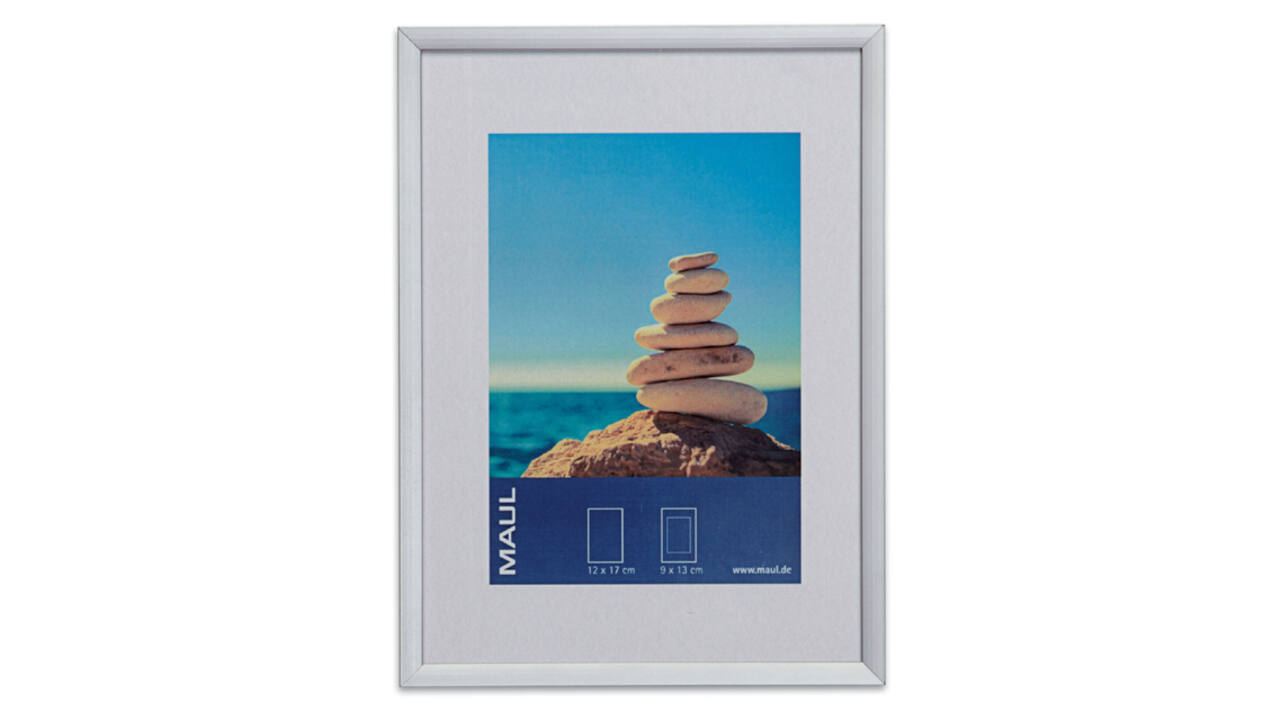 Fotolijst MAUL design 13x18cm aluminium frame zilver