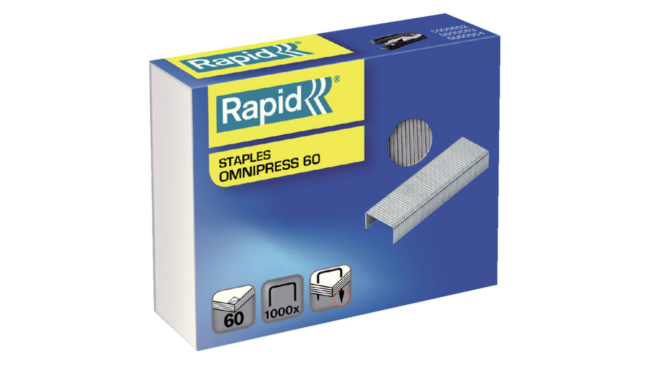Nieten Rapid Omnipress 60 1000 stuks