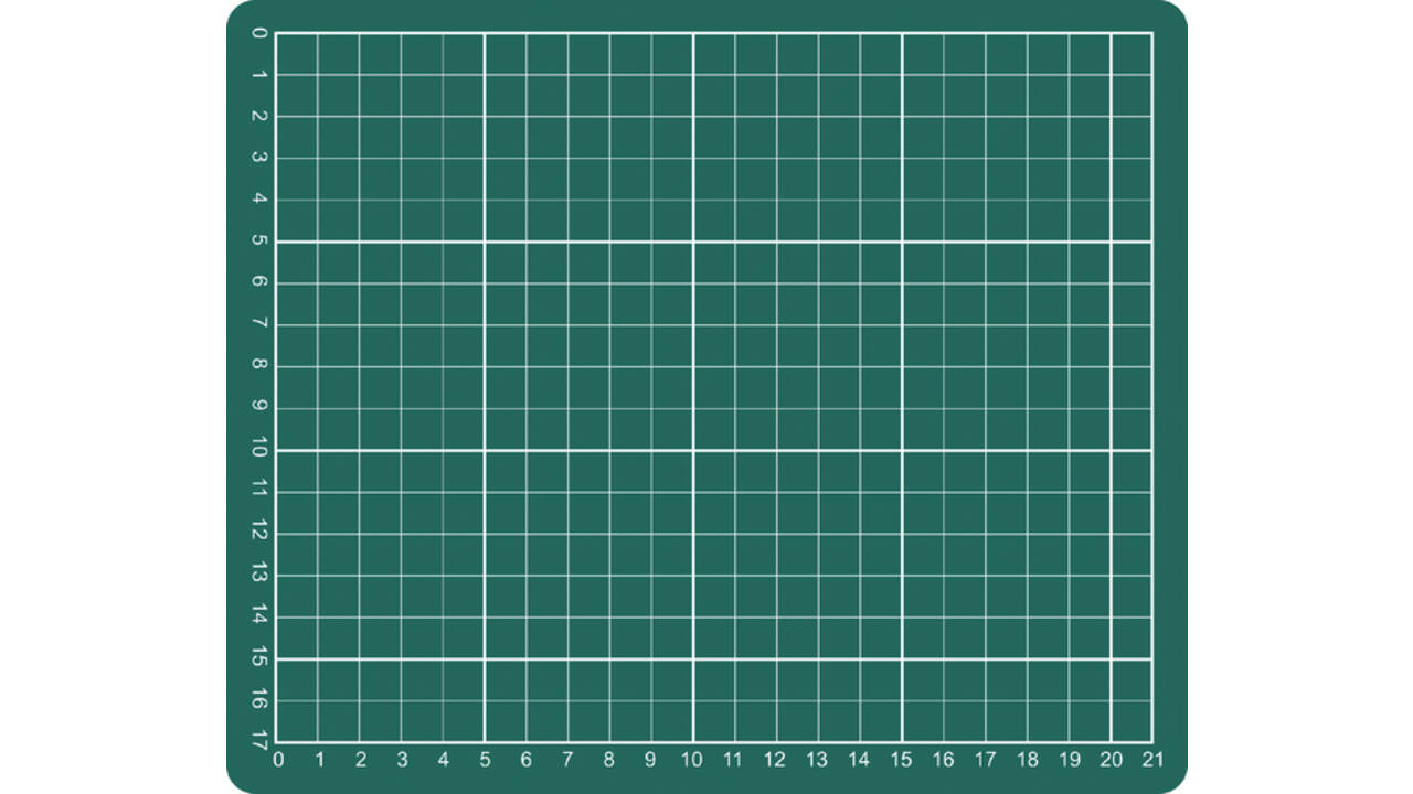 Snijmat A5 230x190mm groen