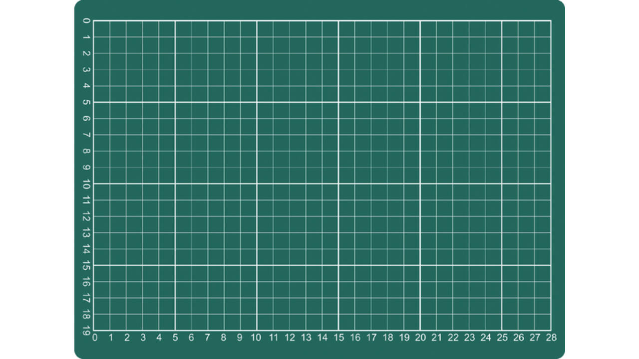 Snijmat A4 300x220mm groen