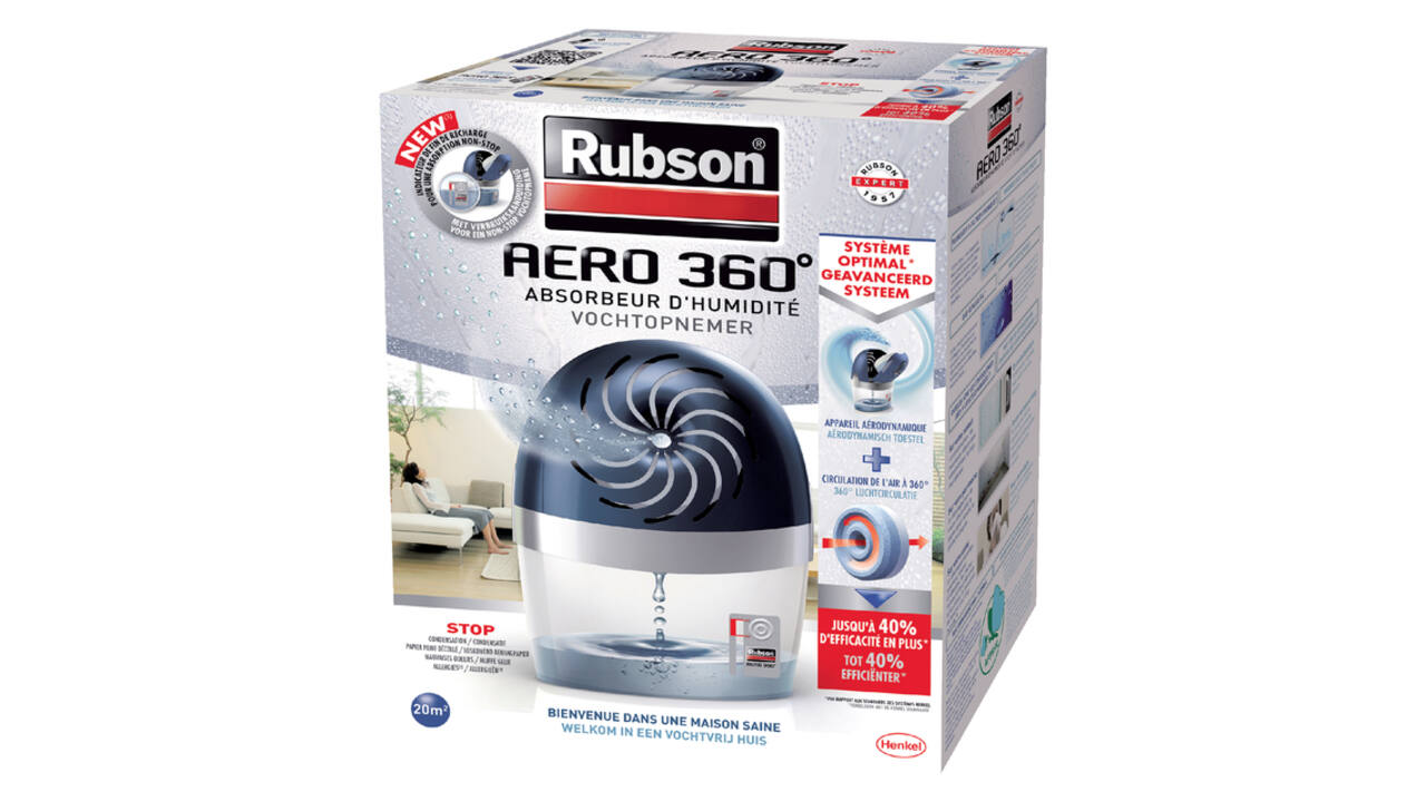 Vochtopnemer Rubson Aero 360 systeem compleet