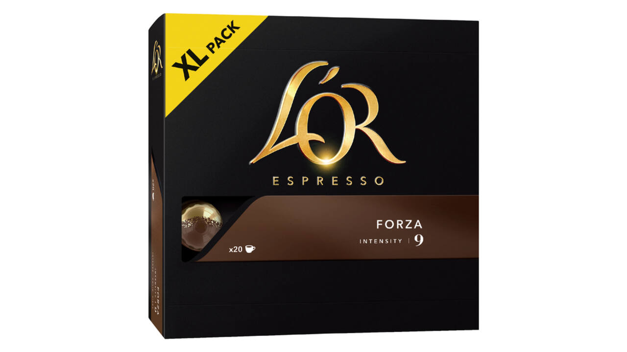 Koffiecups L'Or espresso Forza 20 stuks