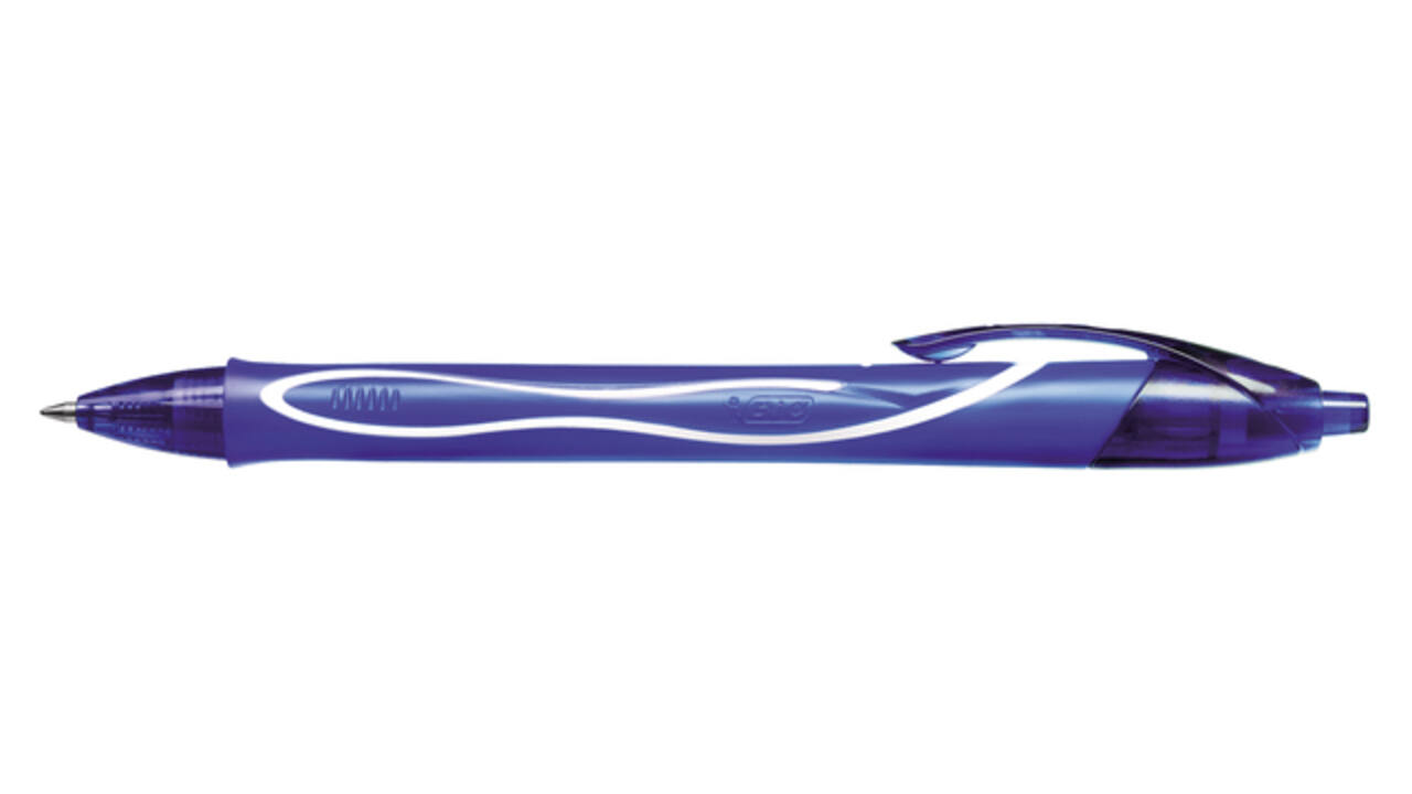 Gelschrijver Bic Gel-ocity quick dry medium blauw