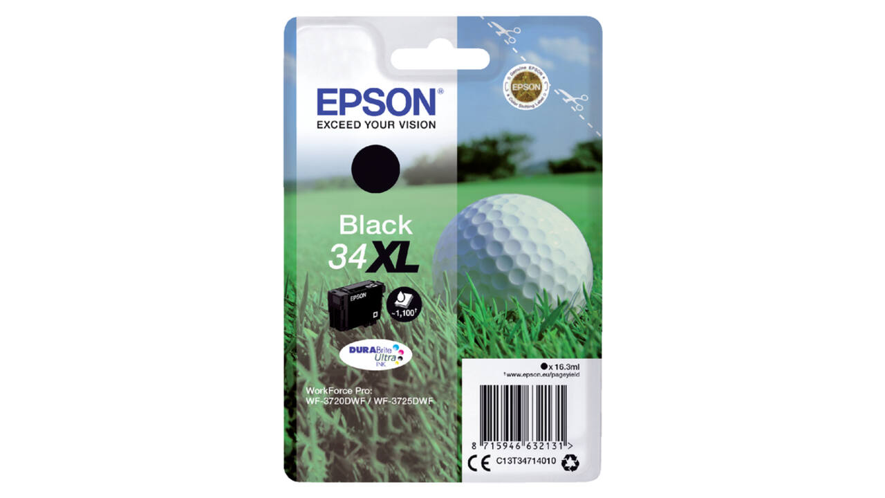 Inktcartridge Epson 34XL T3471 zwart