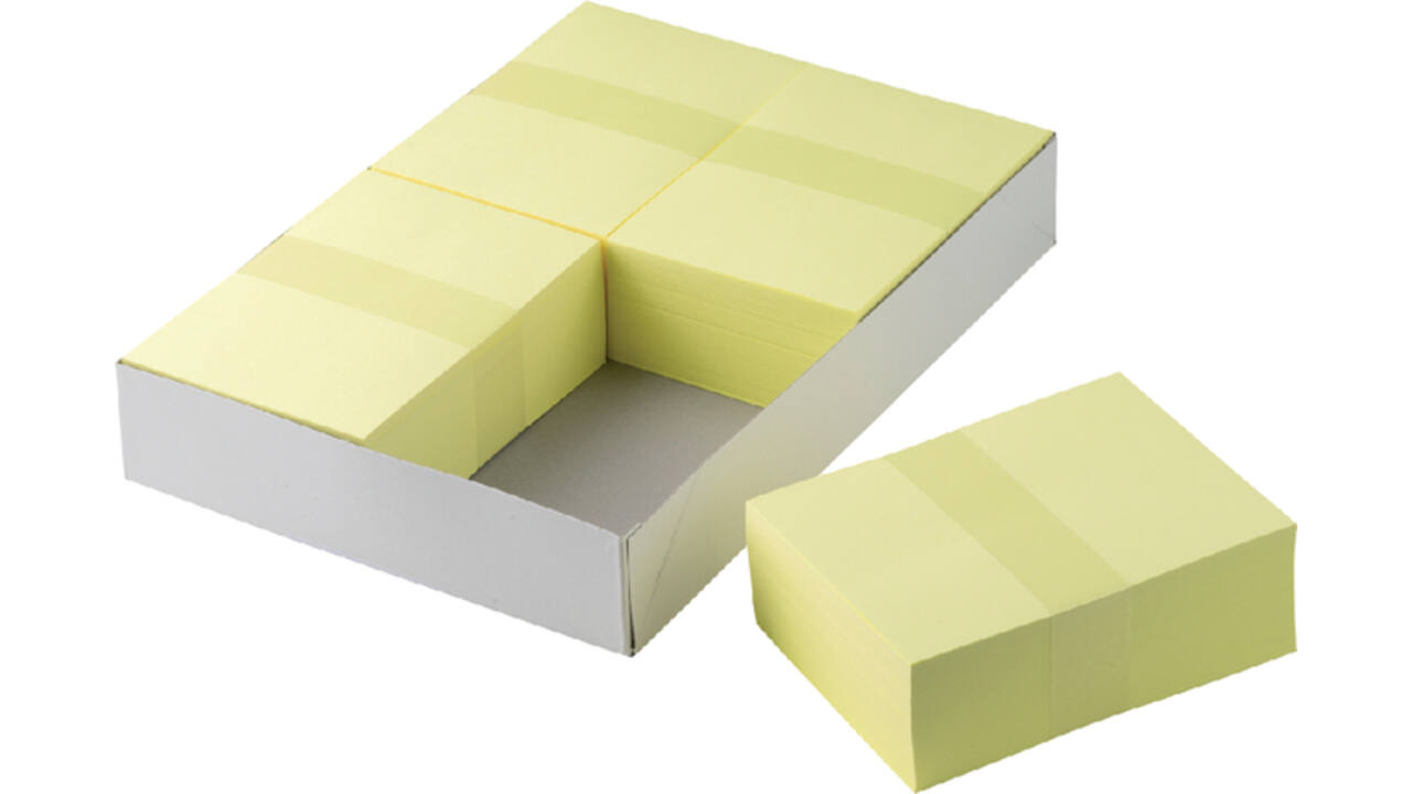 Receptpapier Fastprint A6 80gr kanariegeel 2000 vel